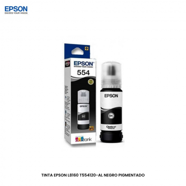 Tinta Epson L T Al Negro Pigmentado