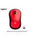 MOUSE LOGITECH M185 WIRELESS RED