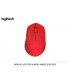 MOUSE LOGITECH M280 WIRELESS RED
