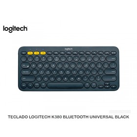 TECLADO LOGITECH K380 BLUETOOTH UNIVERSAL BLACK