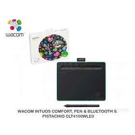 WACOM INTUOS COMFORT, PEN & BLUETOOTH S. PISTACHIO CLT4100WLE0