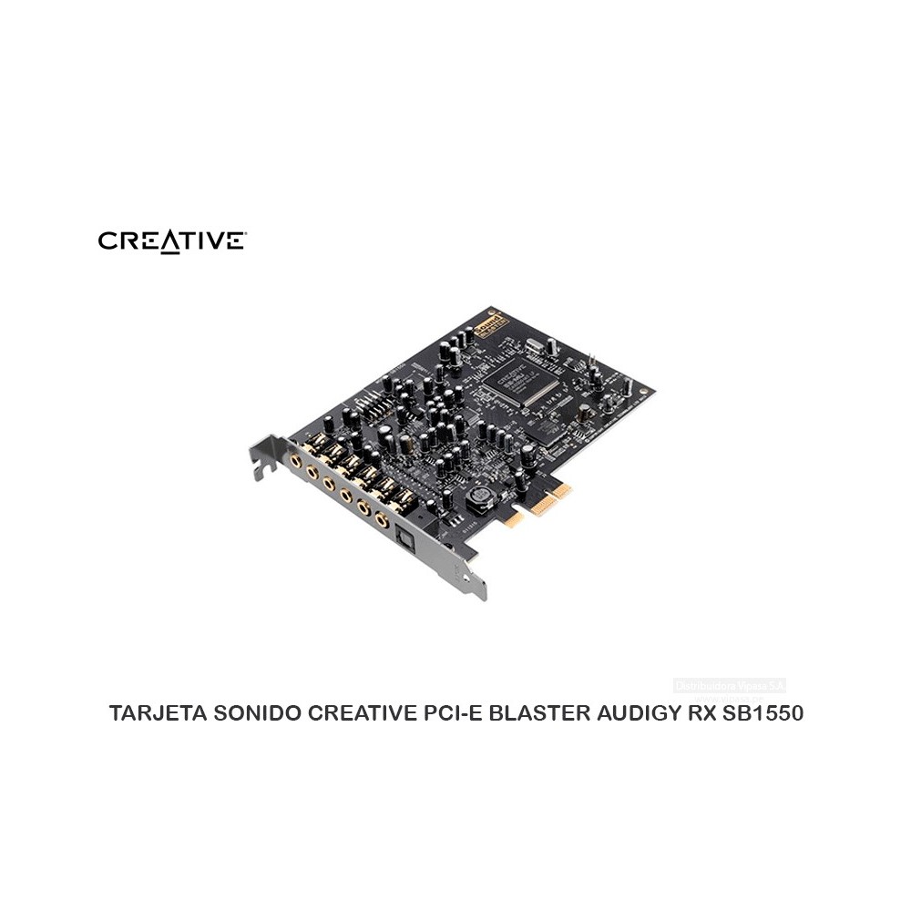 Tarjeta Sonido Creative PCIE Audigy Fx Sb1570 - Seguricomp