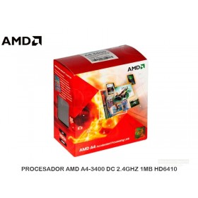 PROCESADOR AMD A4-3400 DC 2.4GHZ 1MB HD6410