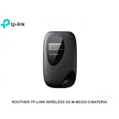 ROUTHER TP-LINK WIRELESS 3G M-M5350 C/BATERIA