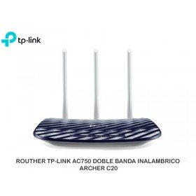 ROUTHER TP-LINK AC750 DOBLE BANDA INALAMBRICO ARCHER C20