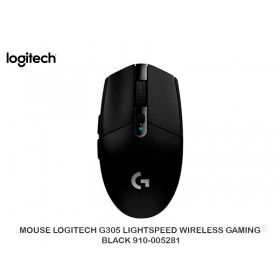 MOUSE LOGITECH G305 LIGHTSPEED WIRELESS GAMING BLACK 910-005281