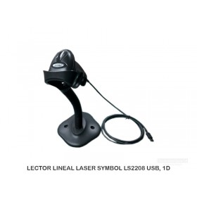 LECTOR LINEAL LASER SYMBOL LS2208 USB, 1D