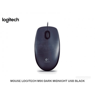 MOUSE LOGITECH M90 DARK MIDNIGHT USB BLACK