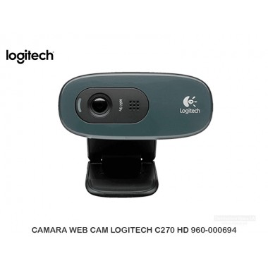 CAMARA WEB CAM LOGITECH C270 HD 960-000694