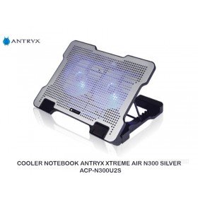 COOLER NOTEBOOK ANTRYX XTREME AIR N300 SILVER  ACP-N300U2S