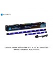 CINTA ILUMINACION LED ANTRYX BLUE, KIT 04 PIEZAS, MAGNETIZADO 5V, ALSL-4S5VBL