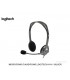 MICROFONO C/AUDIFONO LOGITECH H111 SILVER