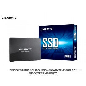 DISCO ESTADO SOLIDO (SSD) GIGABYTE 480GB 2.5" GP-GSTFS31480GNTD