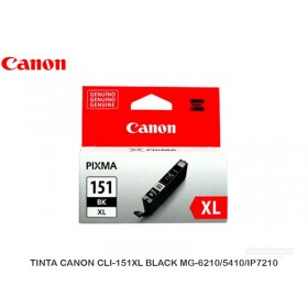 TINTA CANON CLI-151XL BLACK MG-6210/5410/IP7210