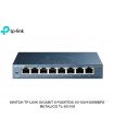 SWITCH TP-LINK 8 PUERTOS GIGABIT 10/100/1000MBPS METALICO TL-SG108