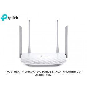 ROUTHER TP-LINK AC1200 DOBLE BANDA INALAMBRICO ARCHER C50