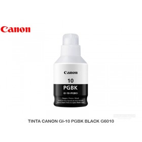 TINTA CANON GI-10 PGBK BLACK G6010