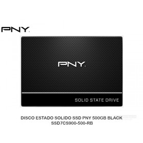 DISCO ESTADO SOLIDO SSD PNY 500GB BLACK SSD7CS900-500-RB