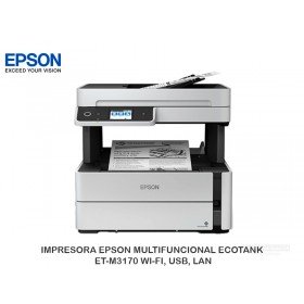 IMPRESORA EPSON MULTIFUNCIONAL ECOTANK ET-M3170 WI-FI, USB, LAN