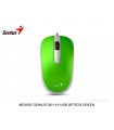 MOUSE GENIUS DX-110 USB OPTICO GREEN
