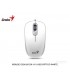 MOUSE GENIUS DX-110 USB OPTICO WHITE