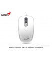 MOUSE GENIUS DX-110 USB OPTICO WHITE