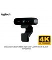 CAMARA WEB LOGITECH B2B BRIO ULTRA HD 4K BLACK 960-001105