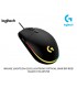 MOUSE LOGITECH G203 LIGHTSYNG OPTICAL 8000 SIP RGB BLACK 910-005790