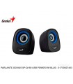 PARLANTE GENIUS SP-Q160 USB POWER 6W BLUE - 31730027403