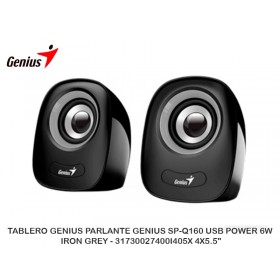 PARLANTE GENIUS SP-Q160 USB POWER 6W IRON GREY - 31730027400