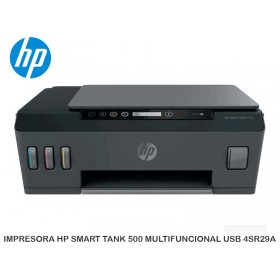 IMPRESORA HP SMART TANK 500 MULTIFUNCIONAL USB 4SR29A