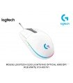 MOUSE LOGITECH G203 LIGHTSYNG OPTICAL 8000 DPI RGB WHITE 910-005791