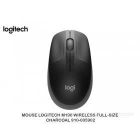 MOUSE LOGITECH M190 WIRELESS FULL-SIZE CHARCOAL 910-005902