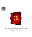 COOLER CASE CM MASTERFAN MF120L 120MM RED LED R4-C1DS-12FR-R1