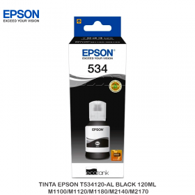 TINTA EPSON T534120-AL BLACK 120ML M1100/M1120/M1180/M2140/M2170