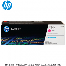 TONER HP W2023A (414A) L.J. M454 MAGENTA 2,100 PGS