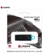MEMORIA USB KINGSTON 64GB DTX/64 3.2 EXODIA NEGRO, VERDE AZULADO