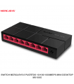 SWITCH MERCUSYS 8 PUERTOS 10/100/1000MBPS MINI DESKTOP MS108G