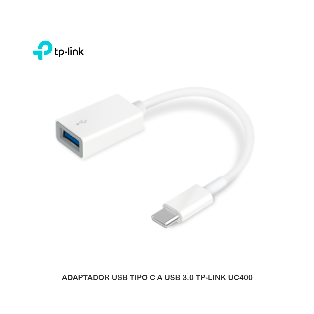 ADAPTADOR/OTG USB-C MACHO A USB 3.0 TIPO A HEMBRA TP-LINK / UC400