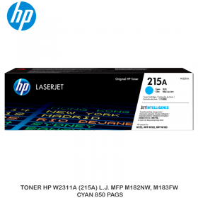 TONER HP W2311A (215A) L.J. MFP M182NW, M183FW CYAN 850 PAGS