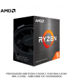 PROCESADOR AMD RYZEN 5 5600X 3.7GHZ MAX 4.6GHZ, AM4, 6 CORE - 32MB 65MB 100-100000065BOX