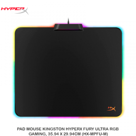 PAD MOUSE KINGSTON HYPERX FURY ULTRA RGB, GAMING, 35.94 X 29.94CM (HX-MPFU-M)