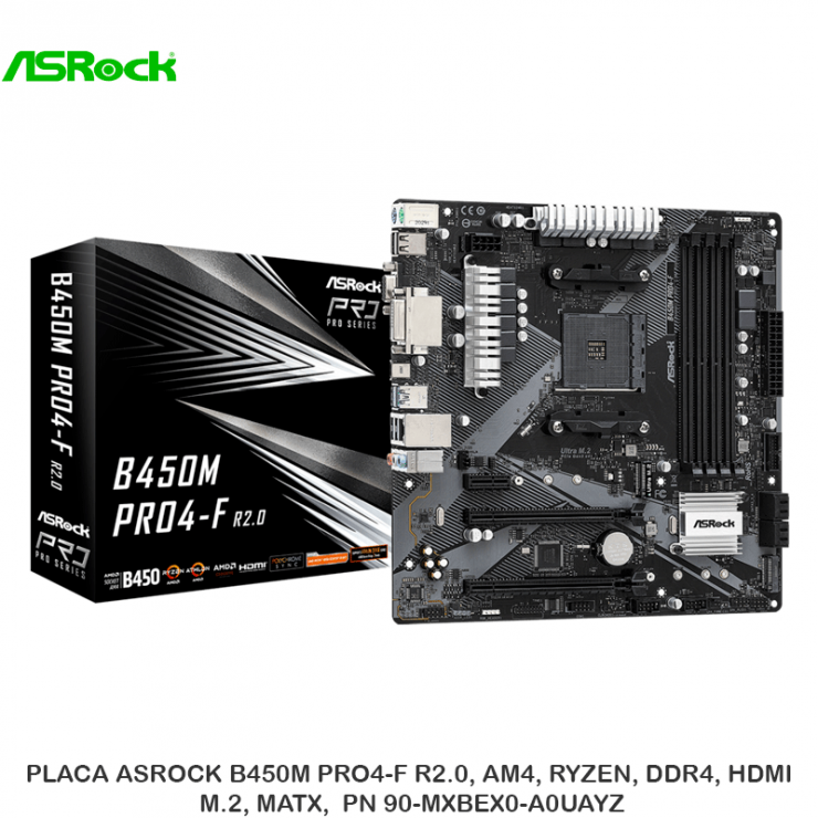 Asrock b450m pro4 f обзор