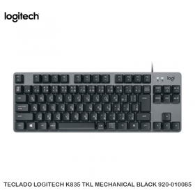 TECLADO LOGITECH K835 TKL MECHANICAL BLACK 920-010085