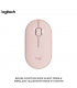 MOUSE LOGITECH M350 SILENT PEBBLE WIRELESS / BLUETOOTH ROSE 910-005769