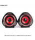 PARLANTE HALION 2.0 GAMER USB HA-S228 ROJO