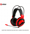 AUDIFONO C/MICROFONO MSI DS501 GAMING ROJO/NEGRO