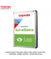 DISCO DURO TOSHIBA VIDEO VIGILANCIA S300 8TB 7200RPM, 256MB, NEGRO - HDWT380UZSVA