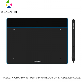 TABLETA GRAFICA XP-PEN CT640 DECO FUN S, AZUL ESPACIAL