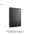 DISCO DURO SEAGATE ONE TOUCH 4TB, USB 3.0, EXTERNO - STKC4000400